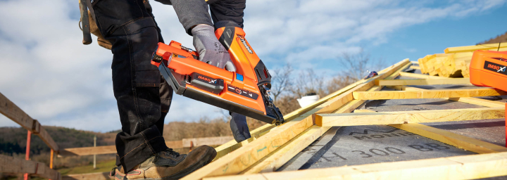 Construcción techo madera