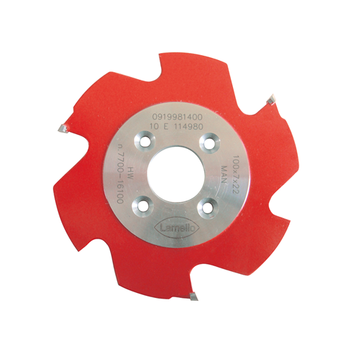 Lamello 132141 Fresa de ranurar 100,9 x 7 x 22 mm Z3,HW para Zeta