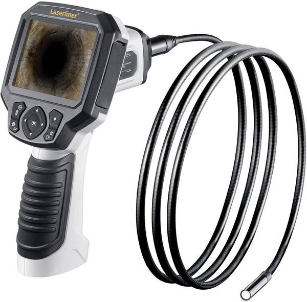 Laserliner 082.254A VideoScope Plus Cámara de video inspección compacta con función de grabación