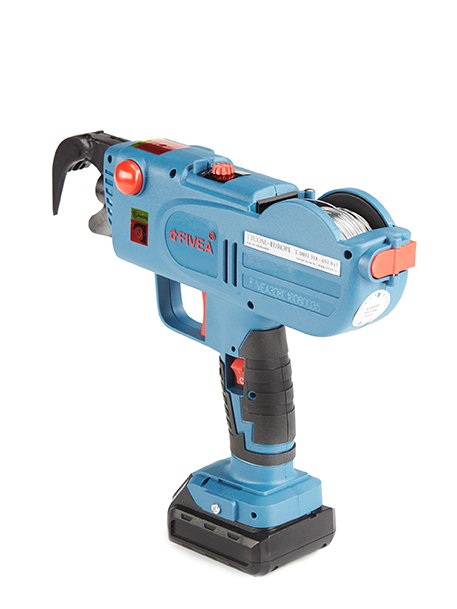 Fivea 10-10-230831 RT308-C Brasero automático sin cable 10,8V 2,0Ah Li-Ion - 37 mm con mandíbula de calefacción por suelo radiante