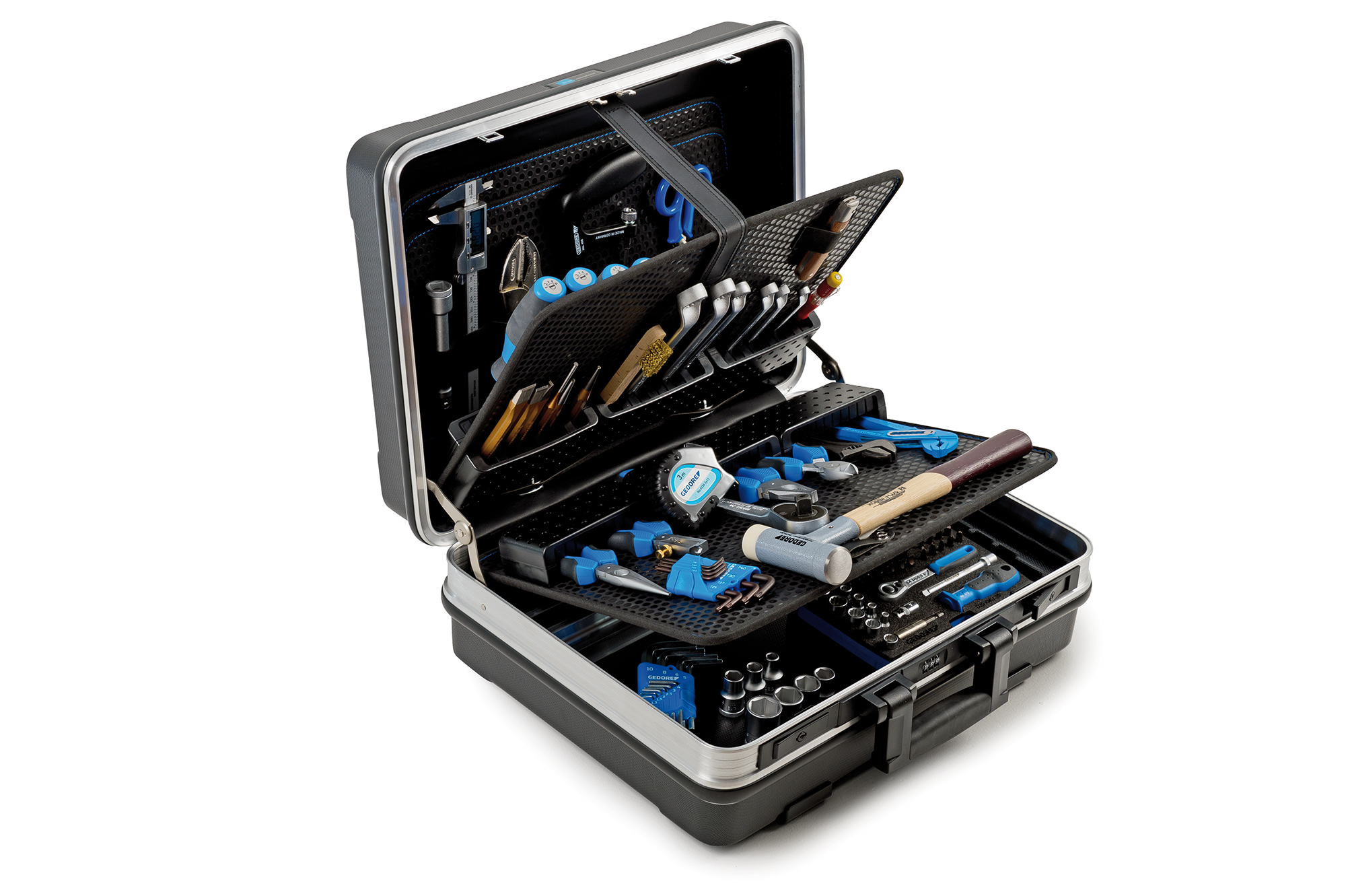 Gedore 8084110 S100-120.02/M Kit de herramientas profesionales de 100 piezas