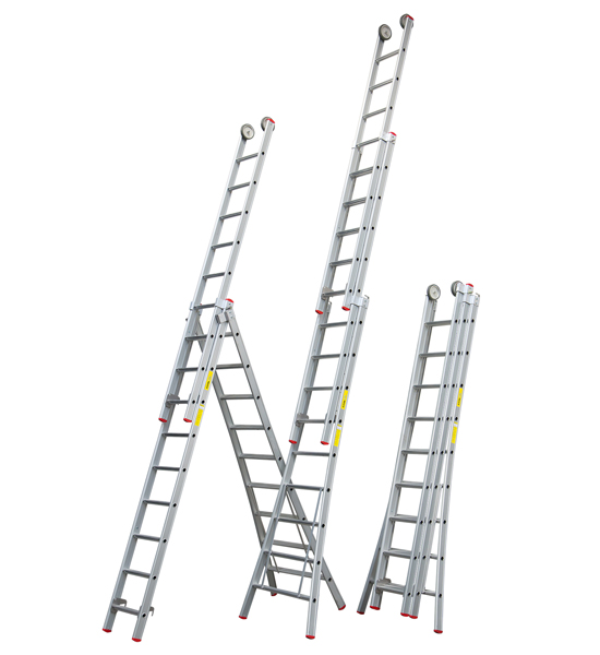 Little Jumbo 1250500312 Escalera de reforma Superpro 3 x 12 peldaños