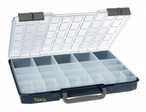 Raaco 136273 CarryLite con 25 bandejas 55 5x10-25/2