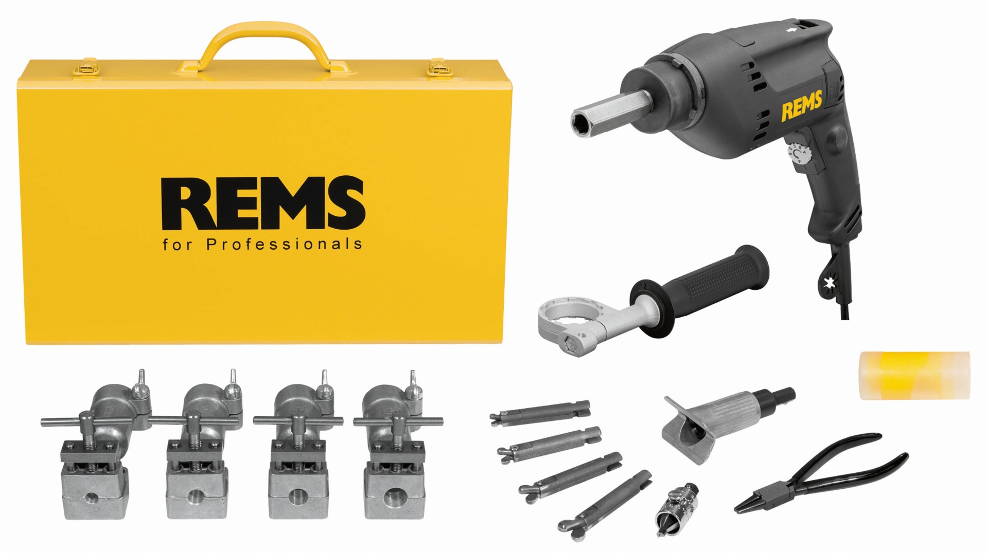 Rems 156010 R220 Conjunto Twist/Hurrican 12-15-18-22 Constructor de Tubos Eléctricos/Optómetro
