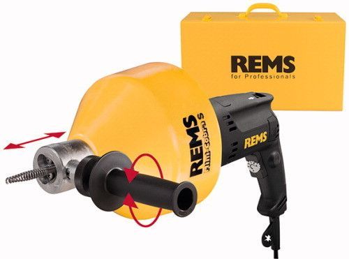 Rems 170023 R220 170023 Desatascador eléctrico Mini-Cobra S Set