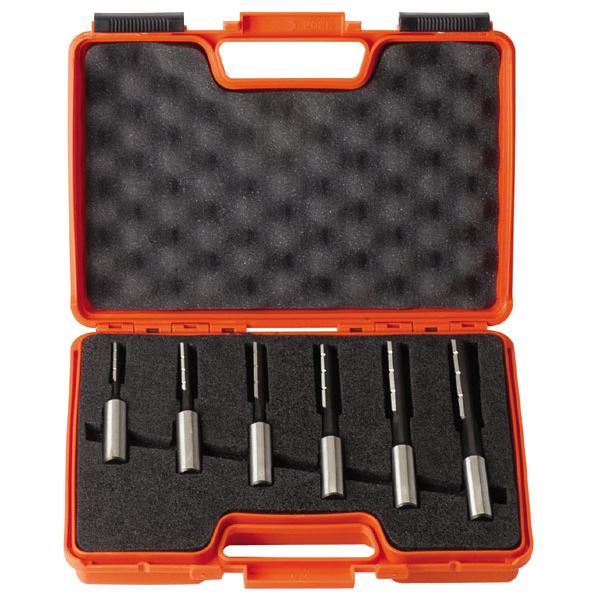 CMT 172.001.00 ( Ø 13 mm ) Juego de brocas rectas con rompevirutas 6 piezas derecha