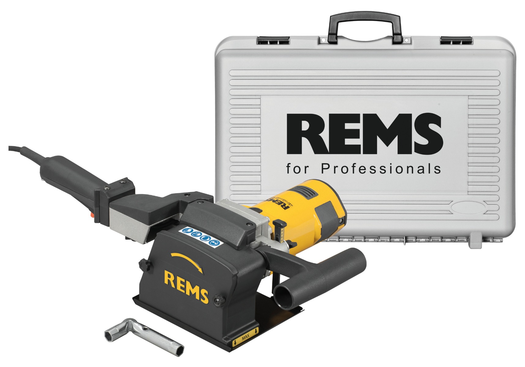 Rems 185010 R220 185010 Sierra de ranura Crocodile 125 Basic-Pack