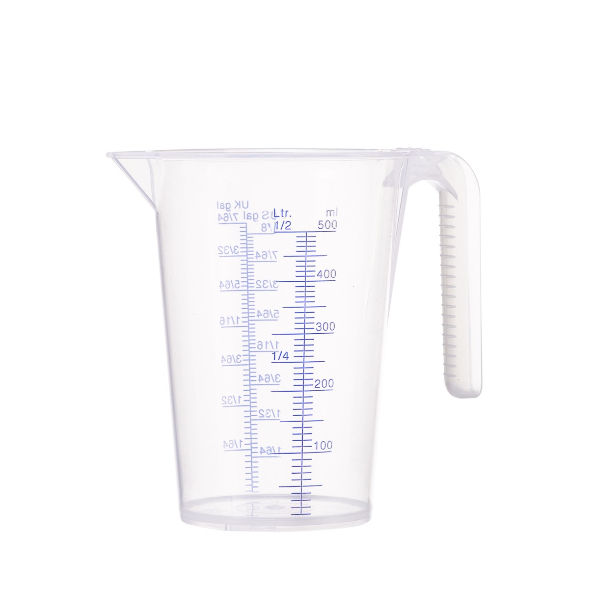 Pressol 07 061 Vaso medidor PP 0,5L escala transparente ml/l US gal/UK gal