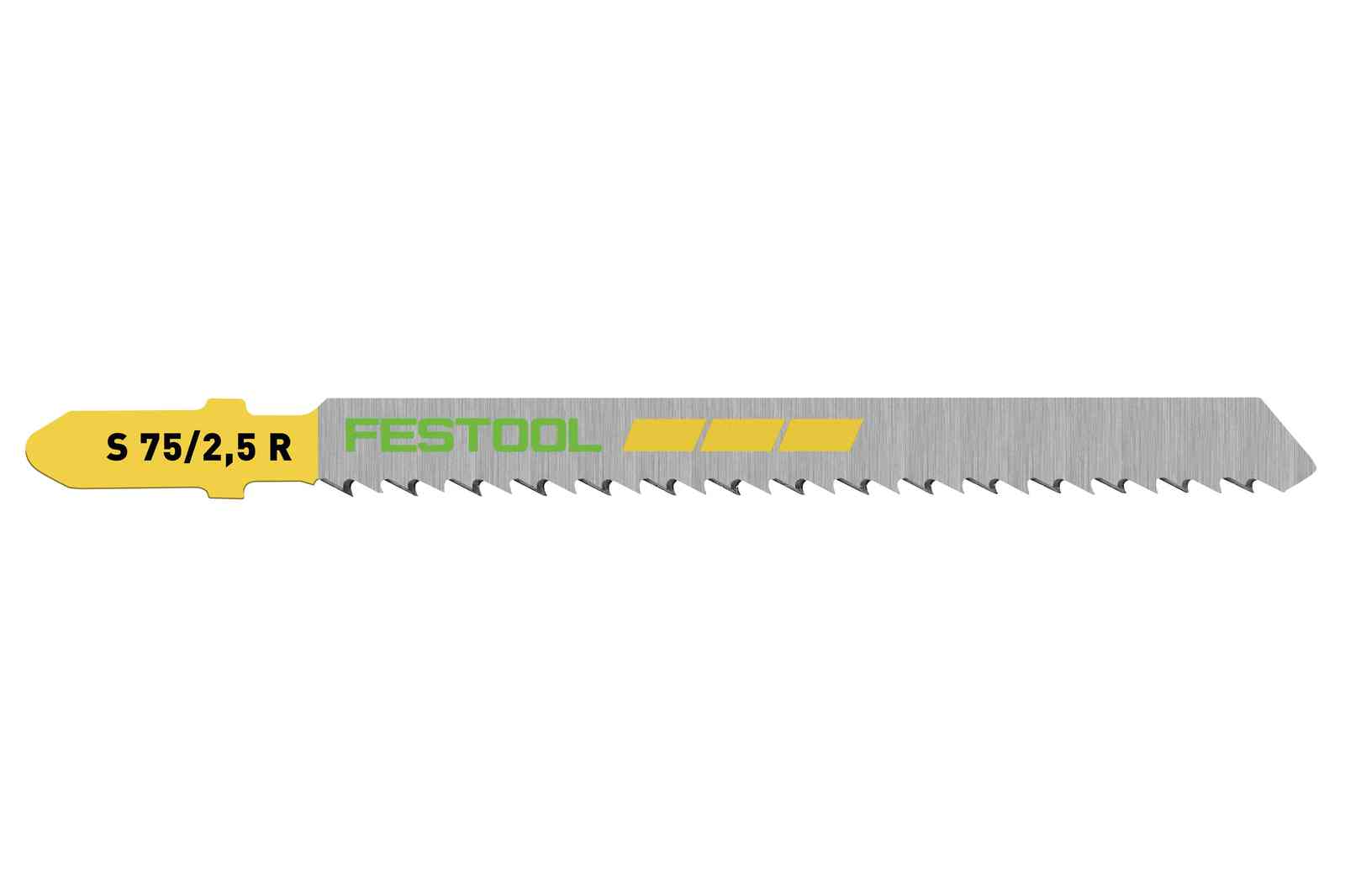 Festool Accesorios 204259 S 75/2,5 R/5 Hoja de sierra de calar MADERA CORTE FINO 5 piezas