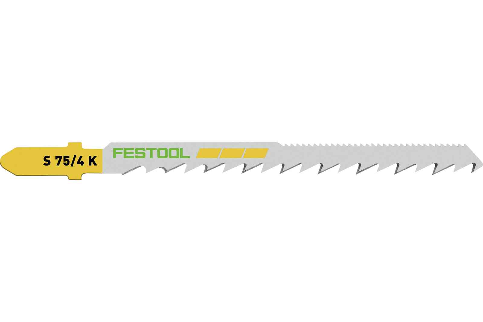 Festool Accesorios 204265 S 75/4 K/5 Hoja de sierra de calar CURVAS DE MADERA 5 piezas