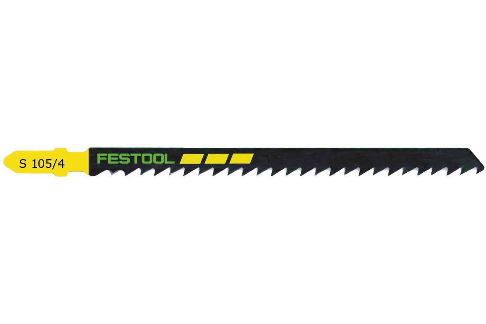 Festool Accesorios 204315 S 105/4/5 Hoja de sierra de calar WOOD BASIC 5 piezas