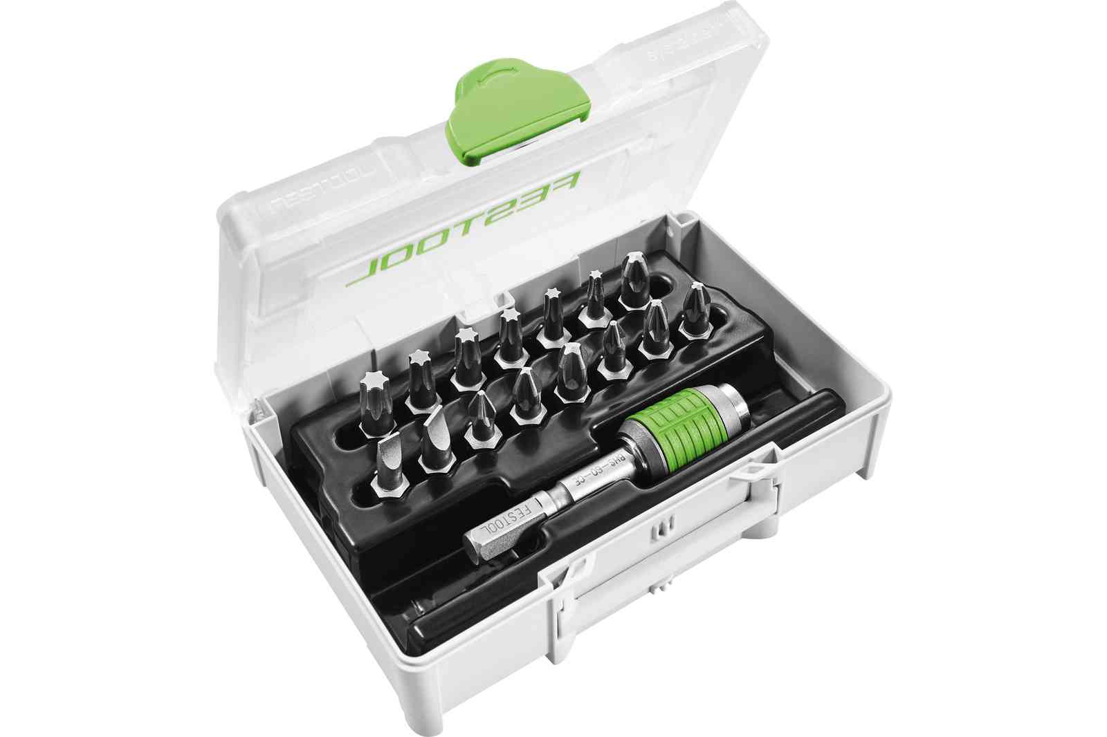 Festool Accesorios 205822 SYS3 XXS CE-MX BHS 60 Juego de puntas de 16 piezas en SYS3 XXS systainer