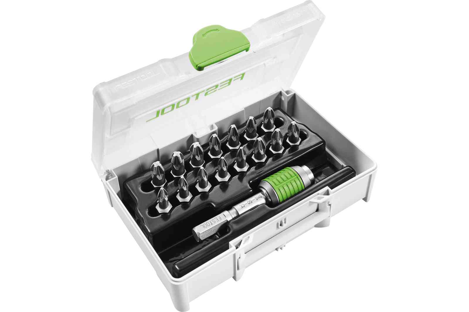 Festool Accesorios 205824 SYS3 XXS CE-PZ BHS 60 Juego de puntas de 16 piezas en SYS3 XXS systainer