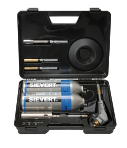 Sievert 215583 Juego de quemadores de propano Metaljet en maletín