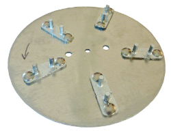 Rokamat 21700 Disco de widia 200 mm para estuco 2 uds.