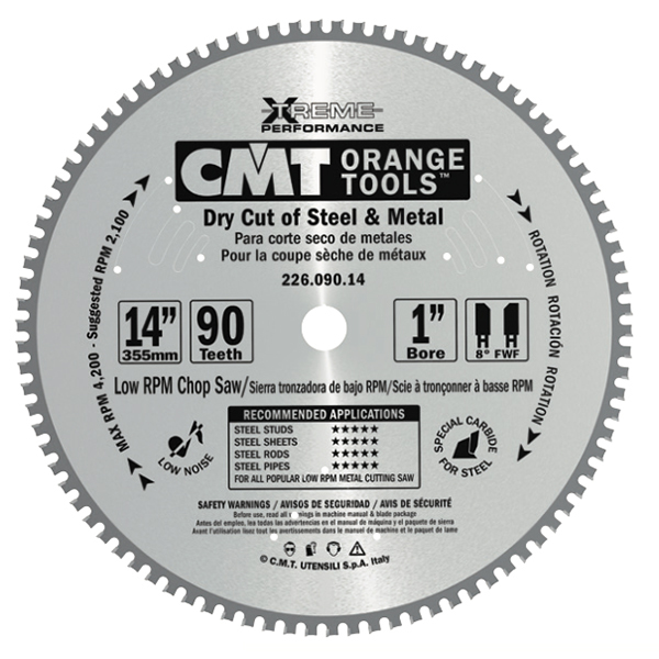 CMT 226.036.06H Hoja de sierra para metal y materiales duros 165 x 20 x 36T