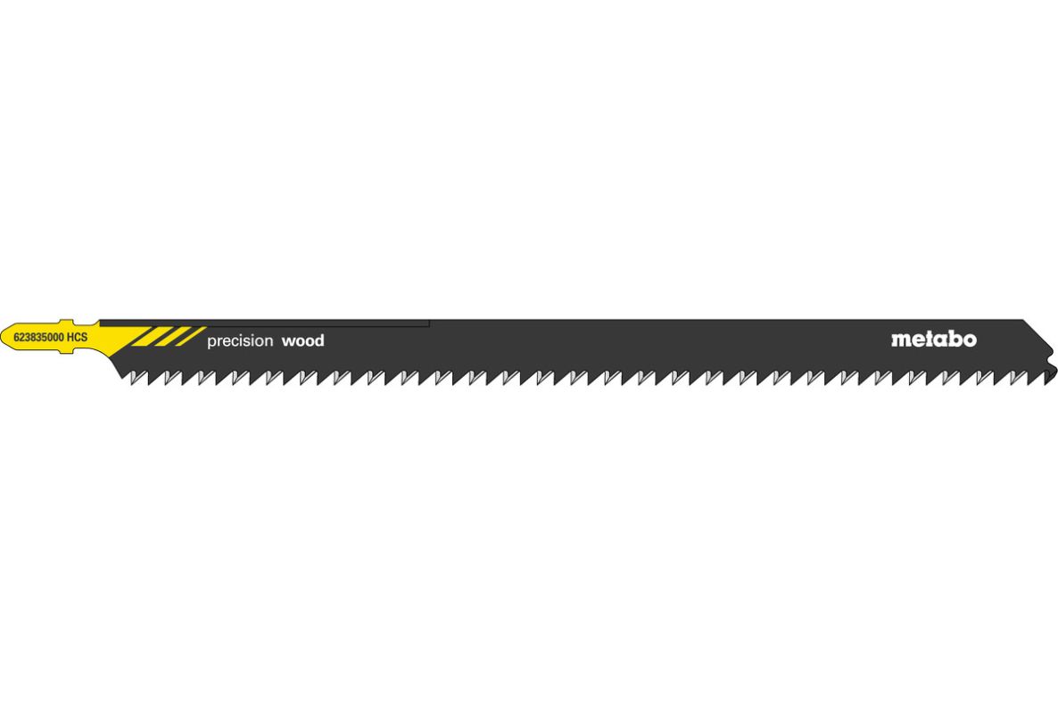Metabo Accesorios 623835000 Hojas de sierra de calar (3 piezas) 220/4 mm HCS