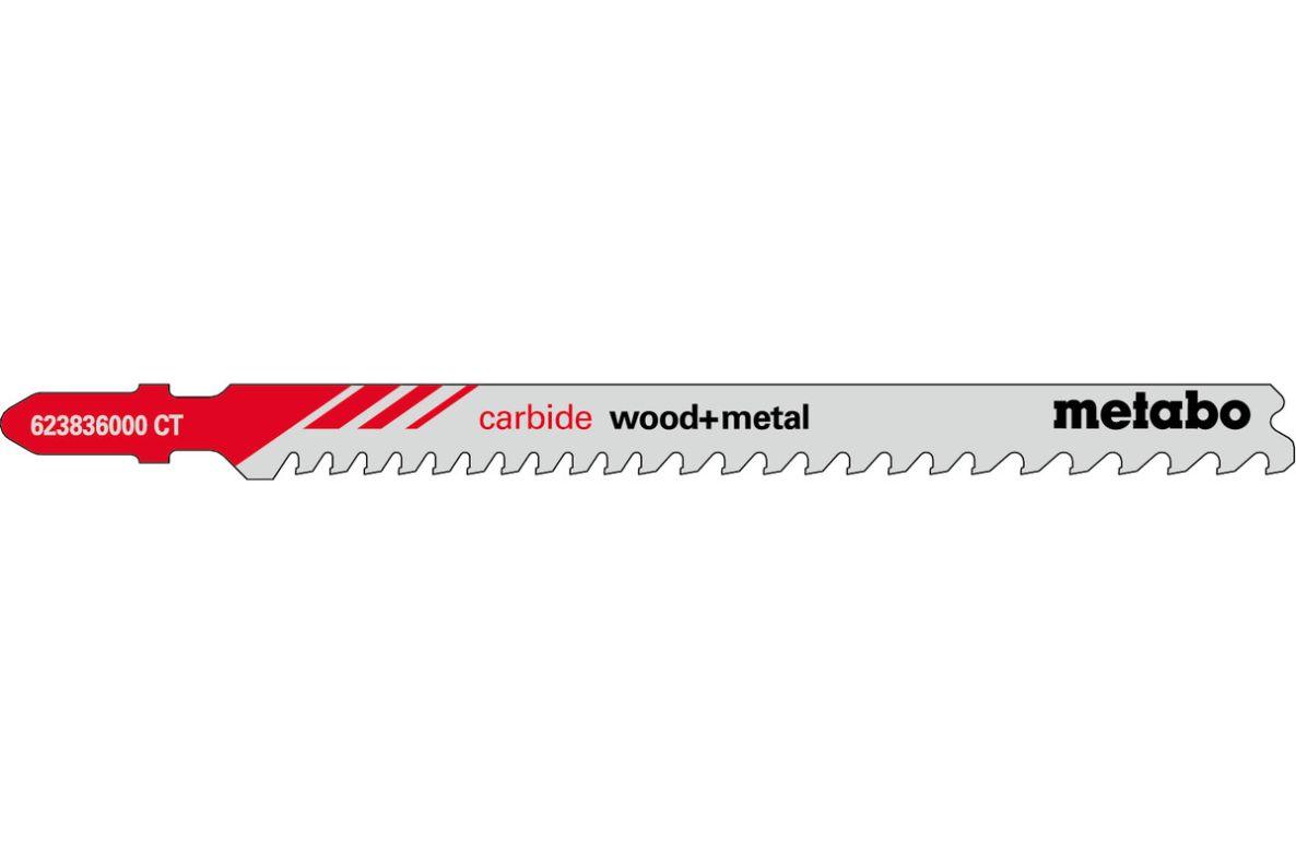 Metabo Accesorios 623836000 Hojas de sierra de calar (3 piezas) 108/3,5 mm HM
