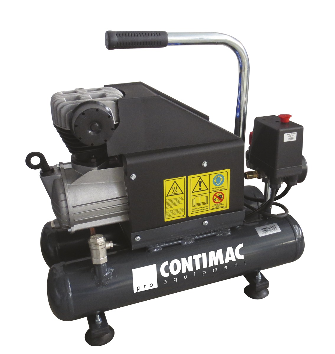 Contimac 25433 Twintank 15 Bar Compresor de pistón 230 voltios