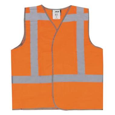 MWear 2.60.177.06 0177 Chaleco de tráfico RWS Naranja XL/XXL