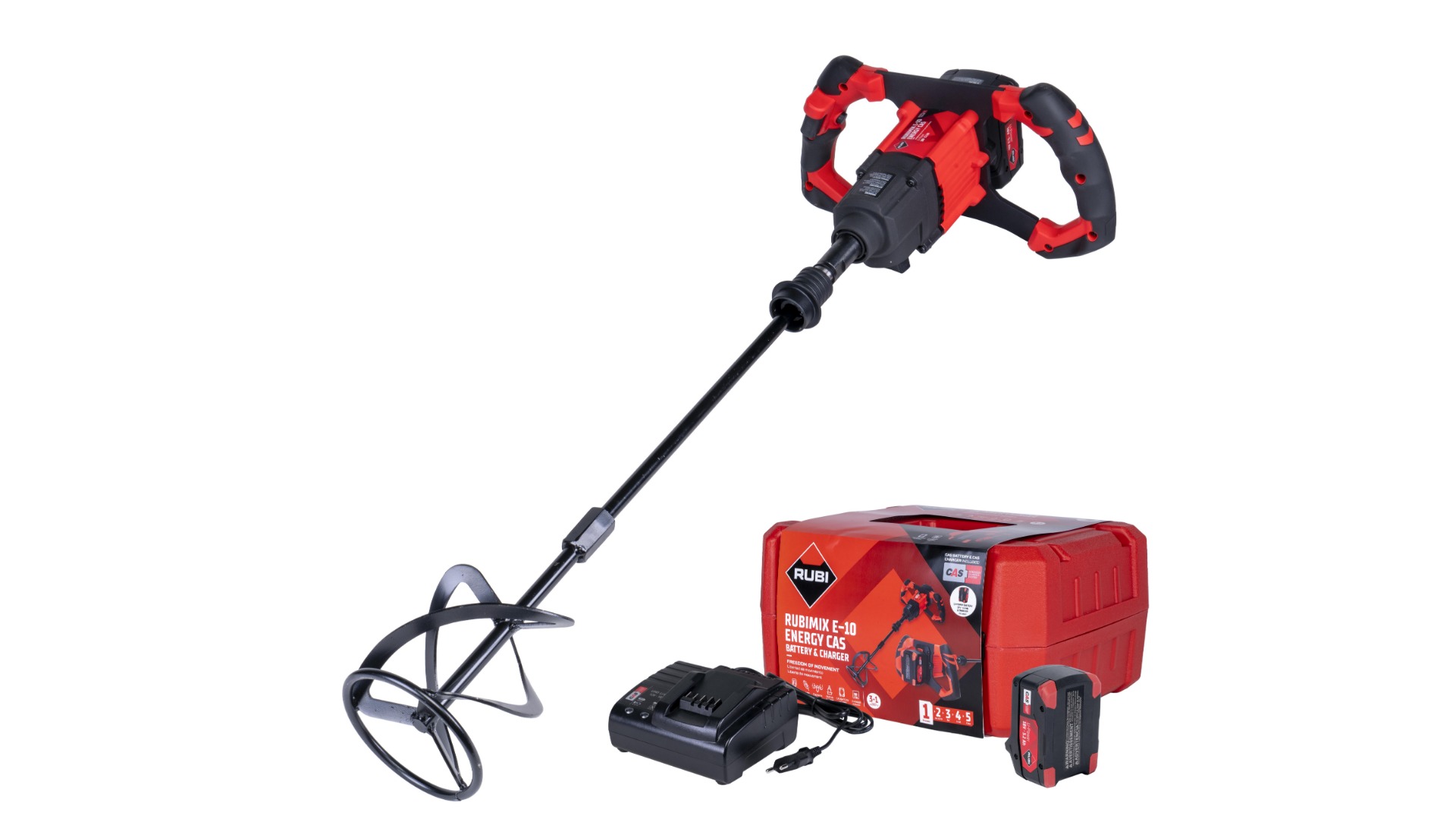 Rubi 26570 Rubimix E-10 Energy CAS Accu Mixer 18V en maletín