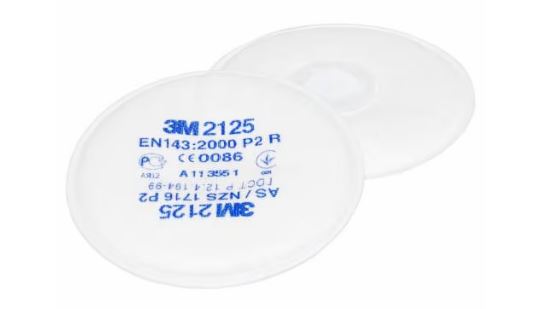 3M 1.21.30.212.50 D2125 Filtro de partículas, P2 R 40 pares