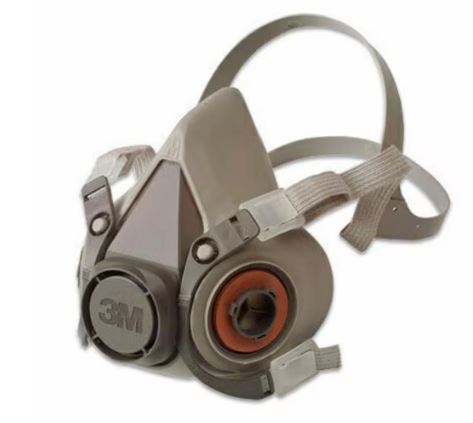 3M 1.21.15.630.00 6300 Media máscara reutilizable, talla Grande