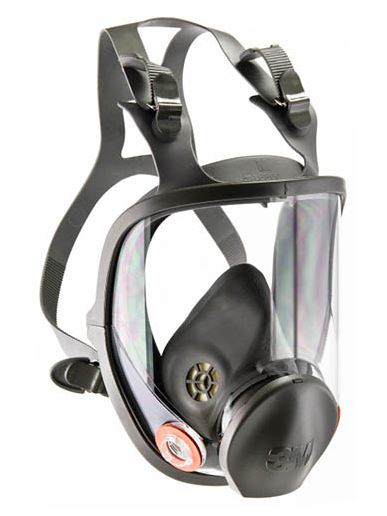 3M 1.21.15.680.00 6800 Mascarilla completa reutilizable, talla Mediana