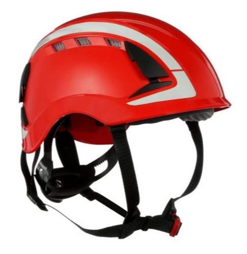3M 7.21.13.505.00 X5005V-CE Casco de seguridad SecureFit™ Rojo 4 piezas