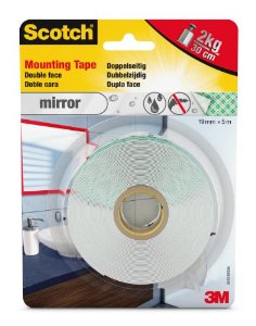 3M 40031950A Cinta de montaje para espejos Blanco 19 mm x 5 mtr.