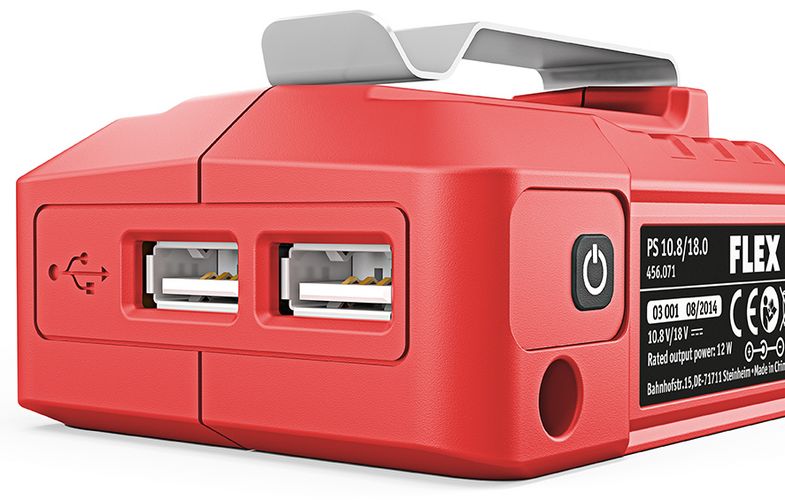 Flex-tools Accesorios 456071 PS 10.8/18.0 Adaptador de batería 10.8 - 18V
