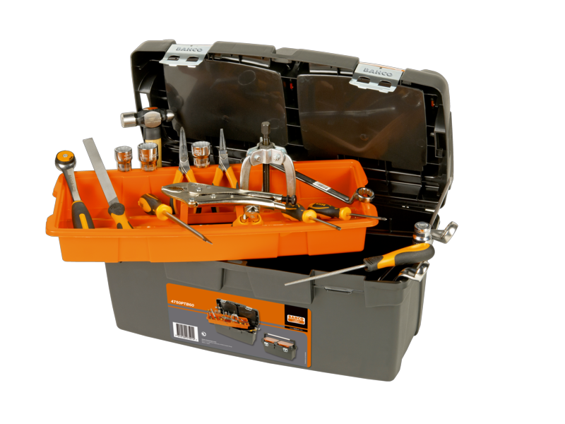 Bahco 4750PTB60 Maletín de plástico para herramientas