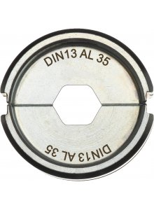 Milwaukee Accesorios 4932459507 DIN13 AL 35 Mordaza de engaste 35mm2 para alicates de engaste de cables M18 HCCT 109/42