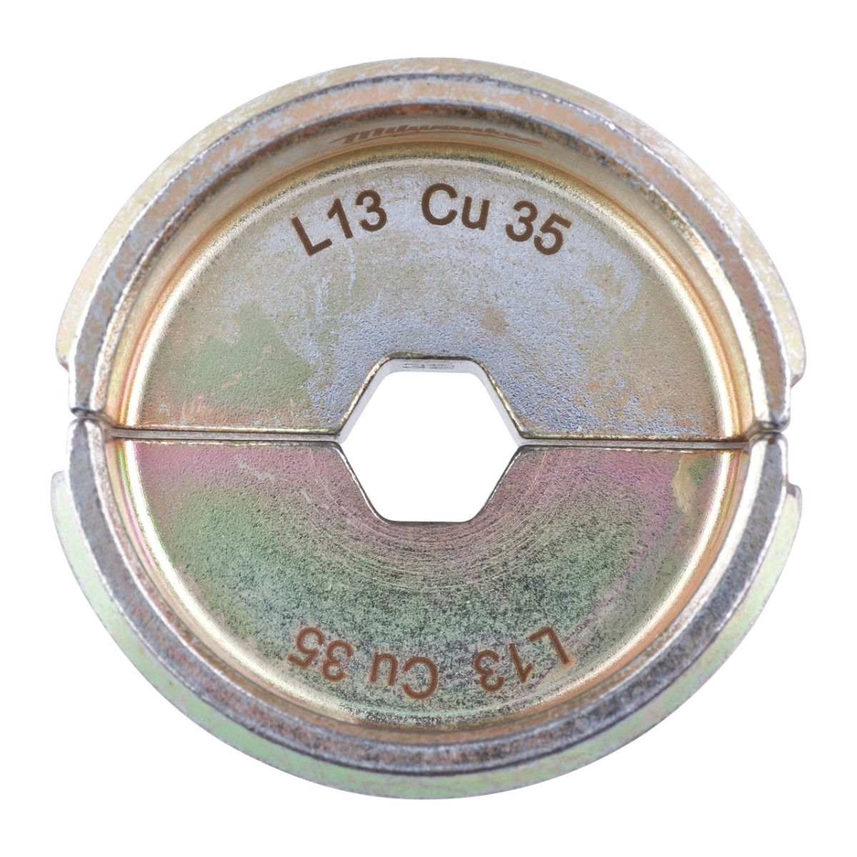 Milwaukee Accesorios 4932464502 L13 Cu 35 Mordaza de engaste 35mm2 para alicates de engaste de cables M18 HCCT 109/42