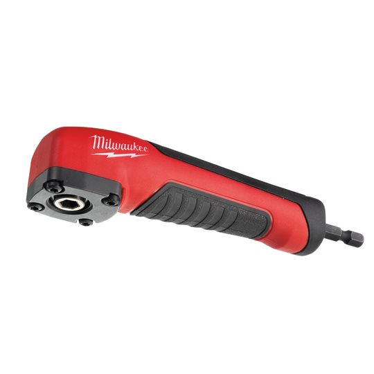 Milwaukee Accesorios 4932471274 SHOCKWAVE™ Portapuntas angular + puntas
