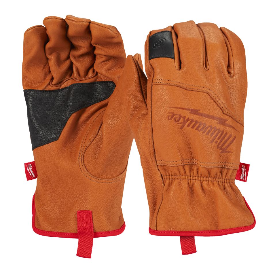 Milwaukee Accesorios 4932478124 Guantes de trabajo de cuero - L/9 - 1 par