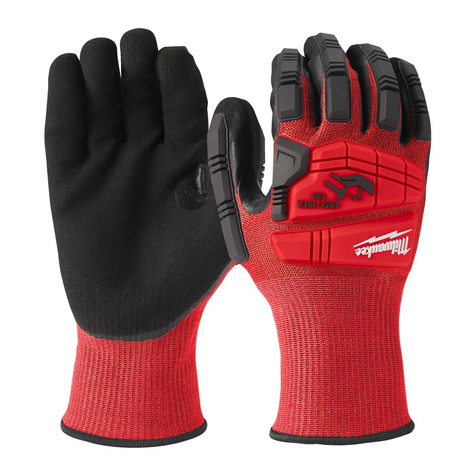 Milwaukee Accesorios 4932479724 Guantes de trabajo resistentes a los golpes clase de corte 3/C - 7/S - 1 par
