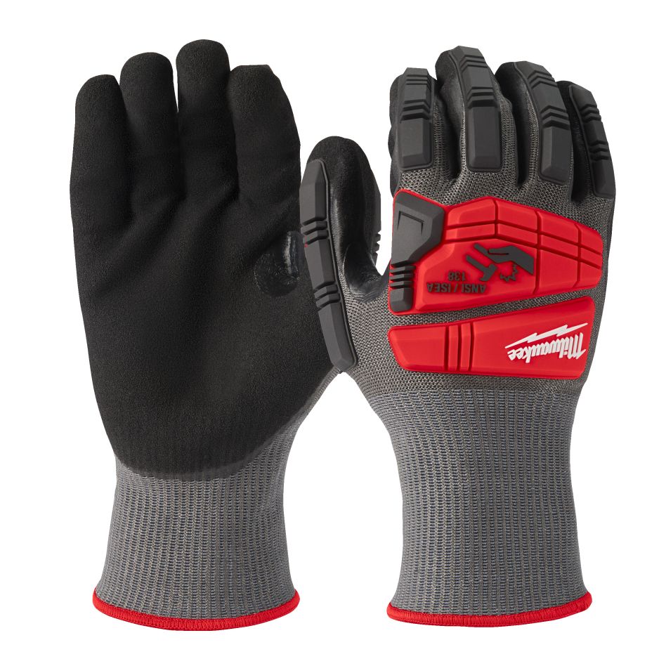 Milwaukee Accesorios 4932479725 Guantes de trabajo resistentes a los golpes clase de corte 5/E - 7/S - 1 par