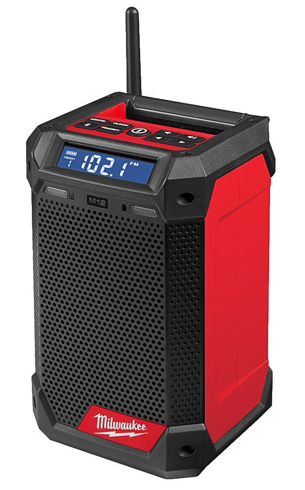 Milwaukee 4933472114 M12 RCDAB+ Radio/Cargador 12V excl. baterías y cargador