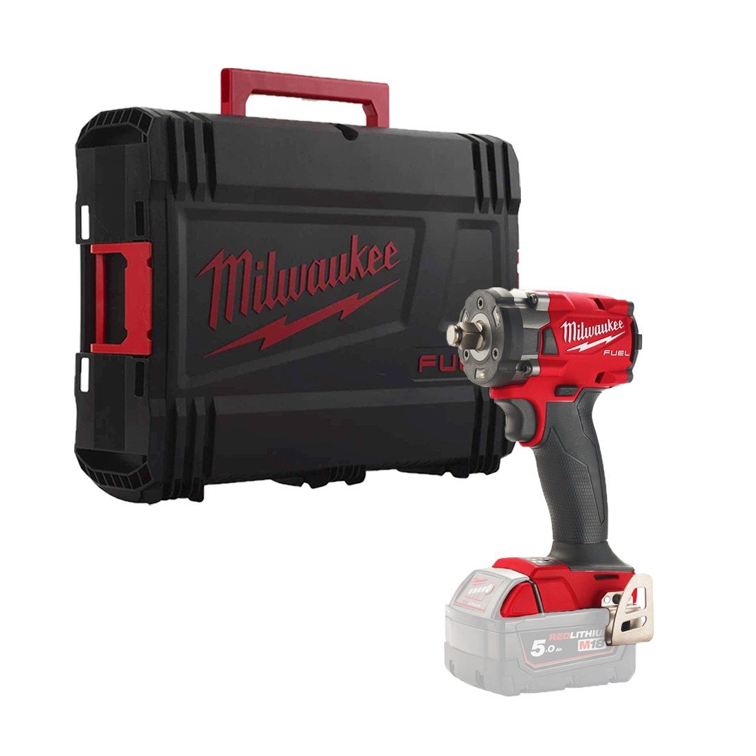 Milwaukee 4933478650 M18 FIW2F38-0X Llave de impacto Fuel 3/8" 18V excl. baterías y cargador