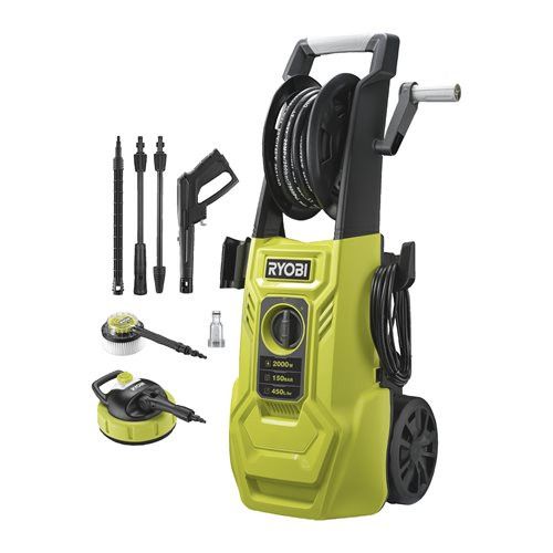 Ryobi 5133005371 RY150PWA 2000W 150Bar Limpiadora de alta presión