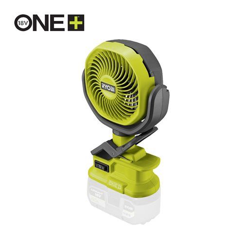 Ryobi 5133005400 RCF18-0 ONE+ Ventilador de pinza a batería 18V sin batería ni cargador