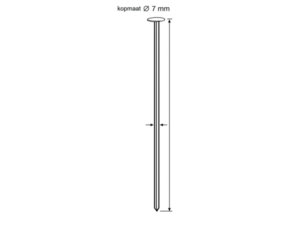 Dutack 5261021 Clavo en tira 3,1mm 21° Galvanizado 90mm Anillado 4000 uds.