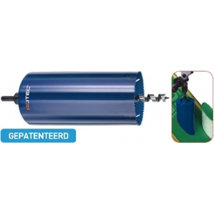 Rotec 529.1402 Taladro de penetración en el techo 140x300mm 4-6tpi incl. taladro + adaptador 6kt