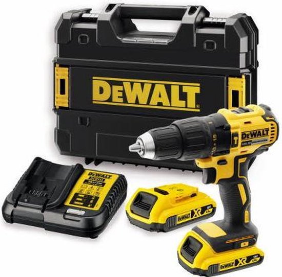 DeWalt DCD778D2T-QW DCD778D2T atornillador de impacto sin cable 18V 2.0Ah XR en Tstak