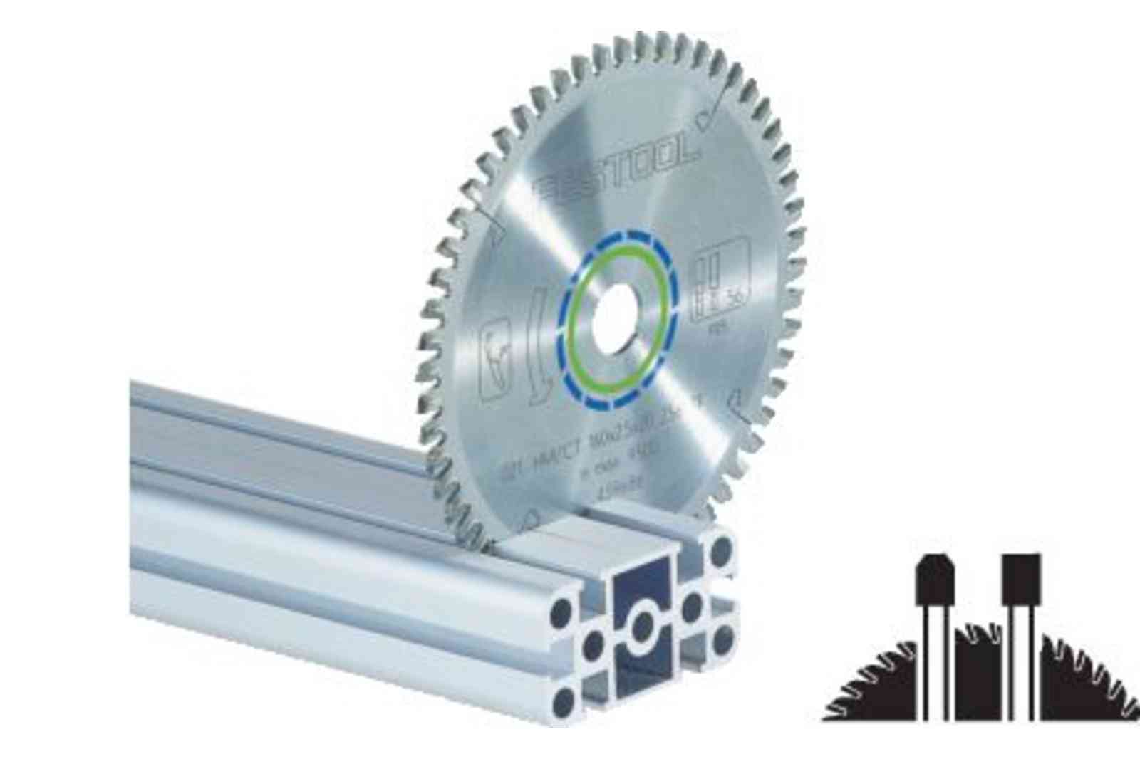Festool Accesorios 575978 Hoja de sierra especial 254x2,4x30 TF80 A para TKS80