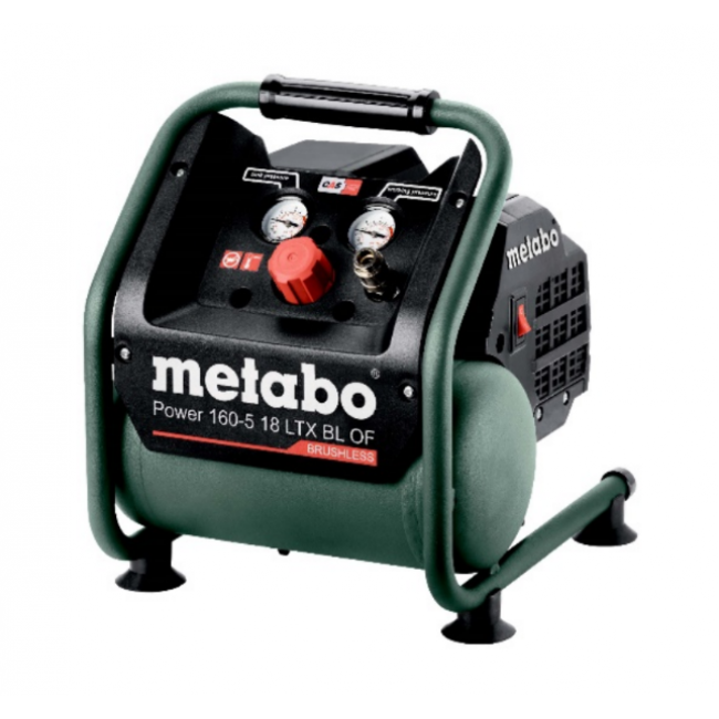 Metabo 601521850 Compresor sin cable Power 160-5 18 LTX BL OF sin baterías ni cargador