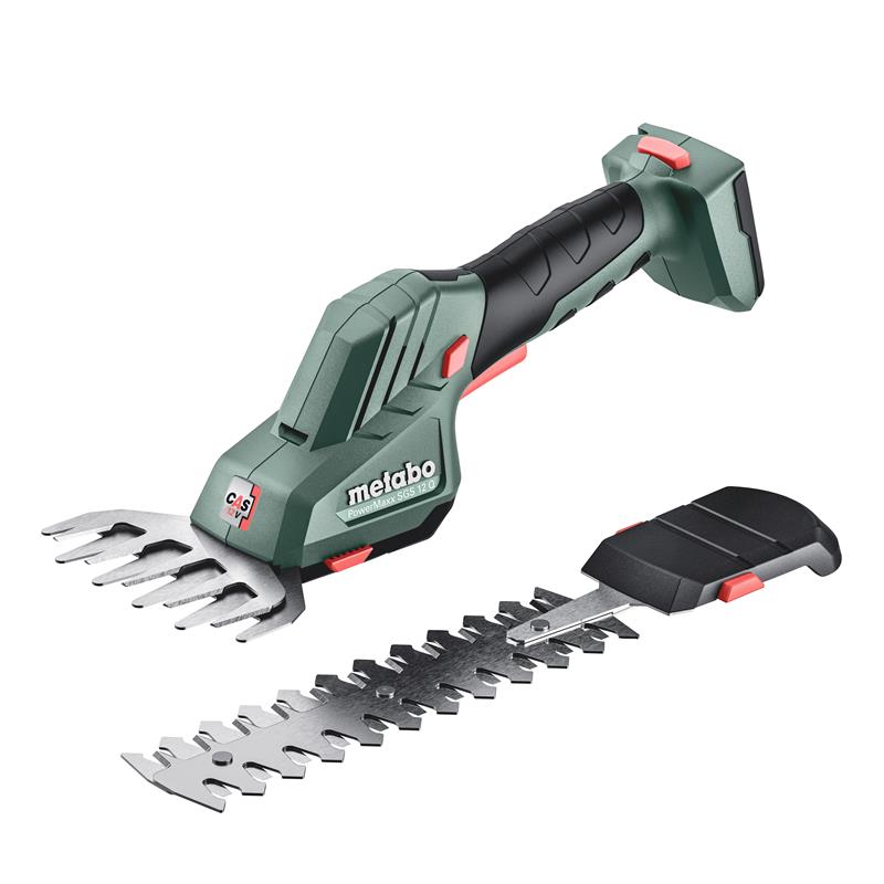 Metabo 601608850 PowerMaxx SGS 12 Q Accu Tijeras para hierba y arbustos 12V sin batería ni cargador