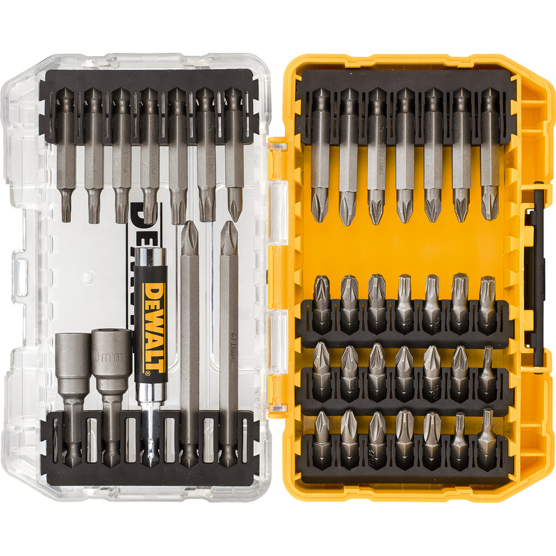 DeWalt Accesorios DT70717-QZ DT70717 Juego de puntas de atornillar de 40 piezas en Toughcase Ph-sleuf-Pz-Torx