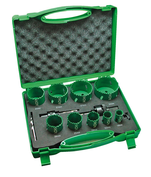 HiKOKI Accesorios 752176 Juego de sierras mecánicas No.2 BI-Metal de 9 piezas